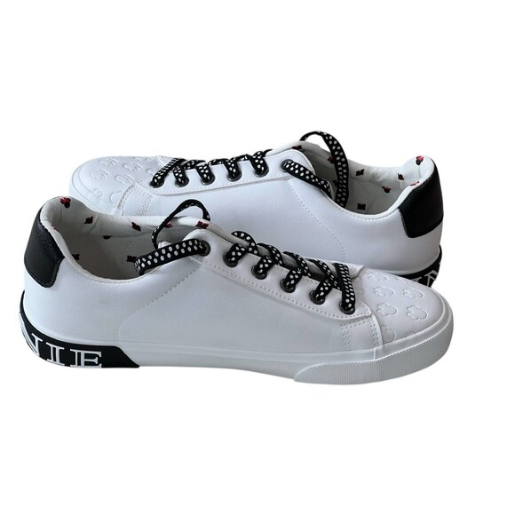 Ground Up Women's White Minnie Mouse Low-Top Court Sneakers Shoes Disney Size 8 - Picture 4 of 9